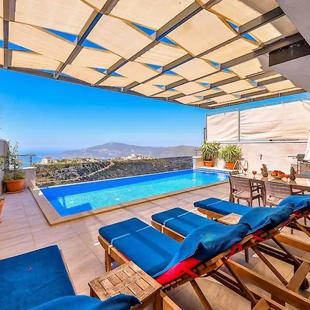 Villa Deniz Manzarali Havuzlu Kardelen Kaş